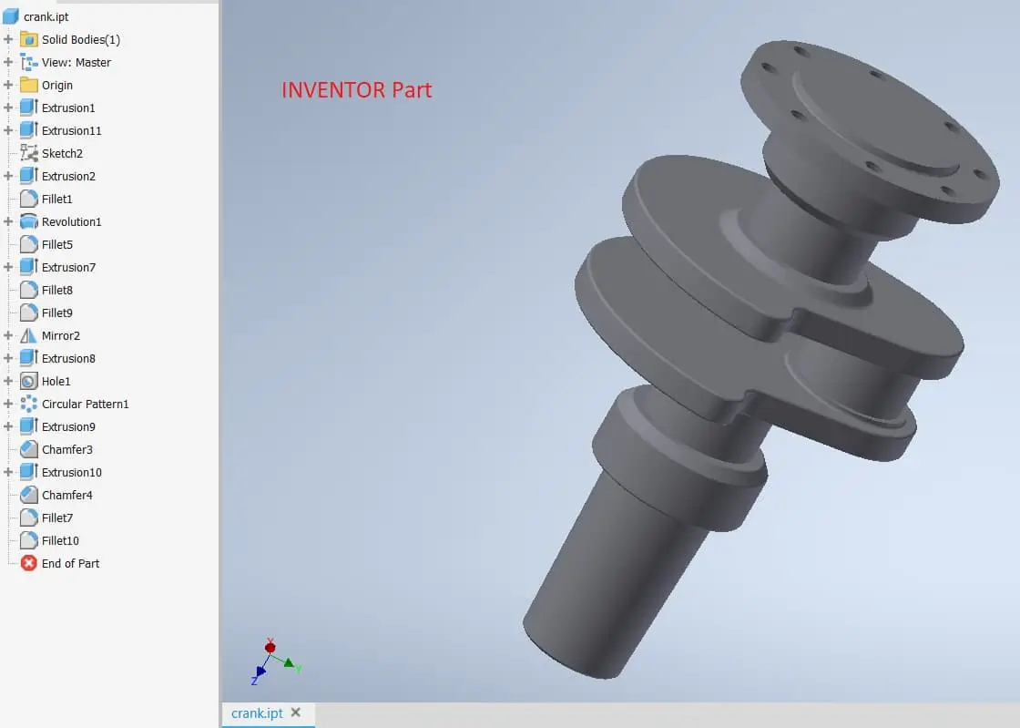SOLIDWORKS part