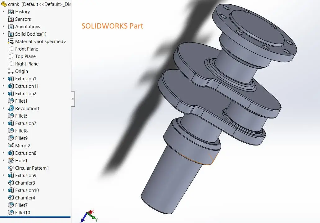 SOLIDWORKS part