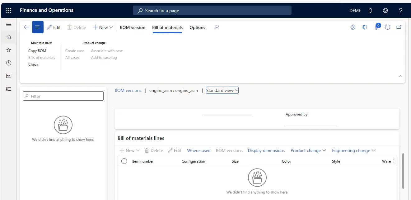 Verify Items in Dynamics 365 F&O