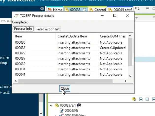 Monitor the Transfer Status